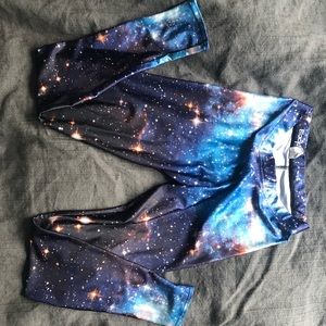 Black Milk FIRST RELEASE OG Galaxy Blue Leggings - size small